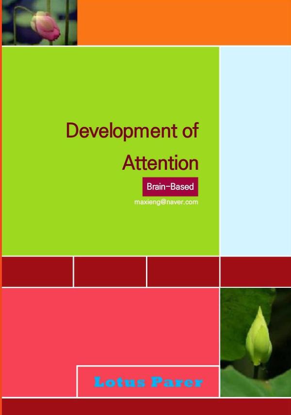 Development of Attention Brain-Based_책표지