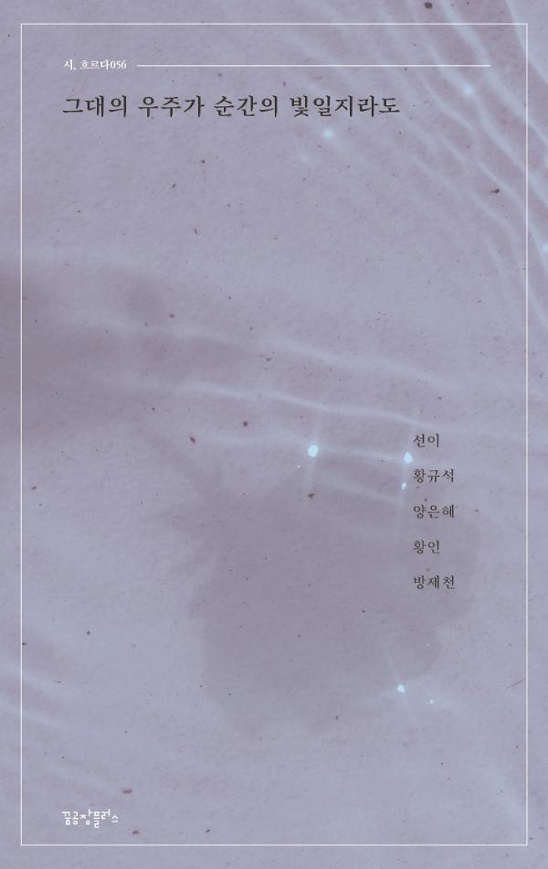 그대의 우주가 순간의 빛일지라도_책표지