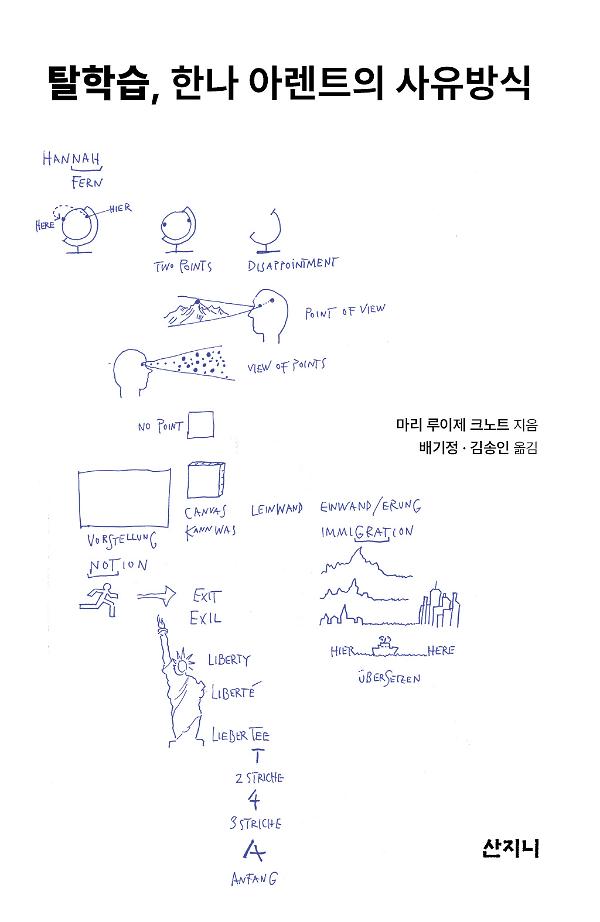 탈학습, 한나 아렌트의 사유방식_책표지