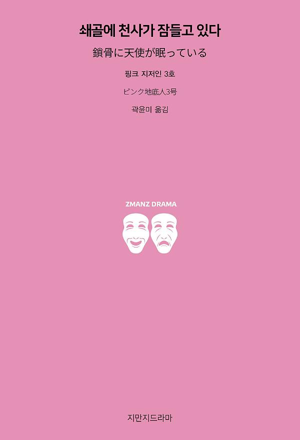 쇄골에 천사가 잠들고 있다_책표지