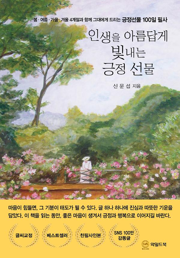인생을 아름답게  빛내는 긍정 선물_책표지