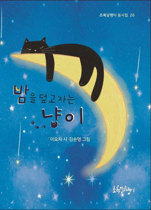 밤을 덮고 자는 냥이_책표지