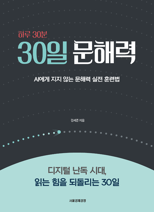 하루 30분 30일 문해력_책표지