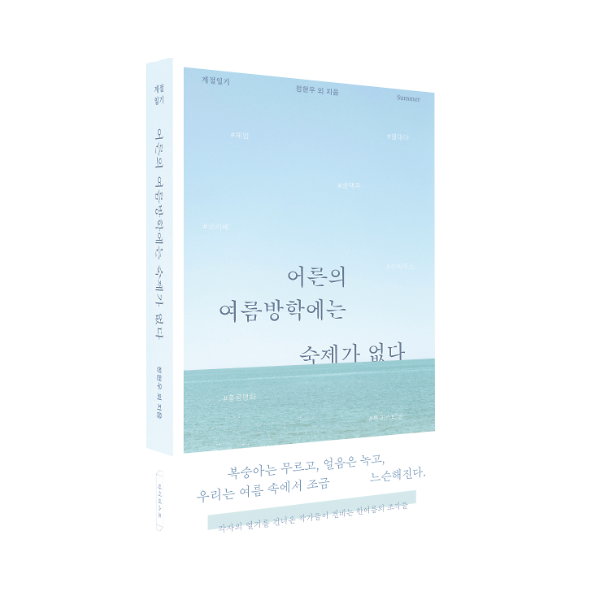 어른의 여름방학에는 숙제가 없다 - 입체표지(3D 표지)