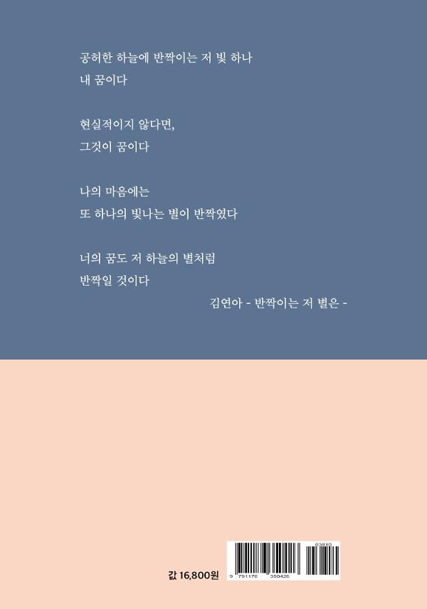 꿈이라 부르는 이름 - 2D 뒤표지