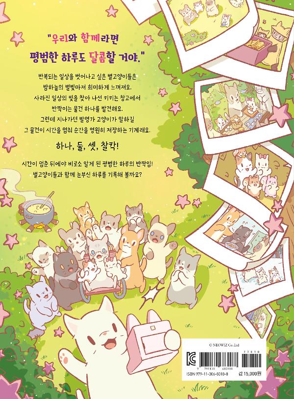 별이 빛나는 고양이 마을 5 - 2D 뒤표지